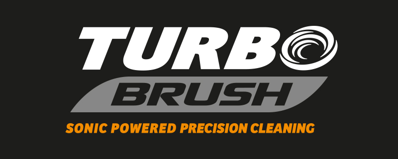 Turbobrush logo and slogan