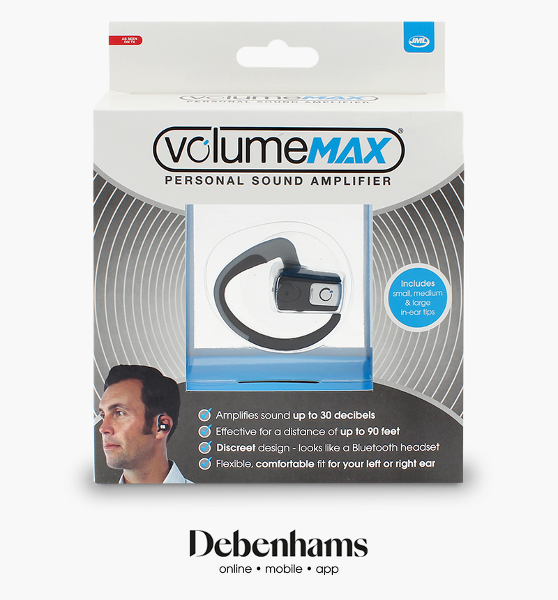 volume max box front graphic design