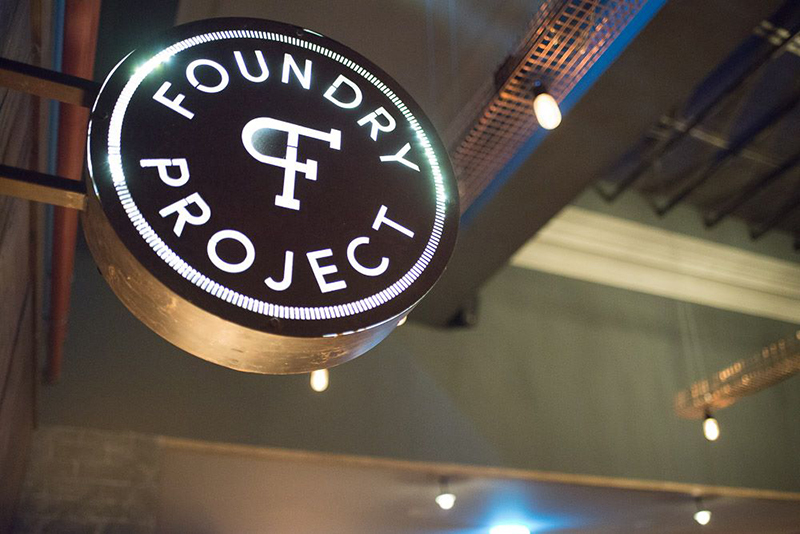 Foundry39 freelance graphic designer shop sign