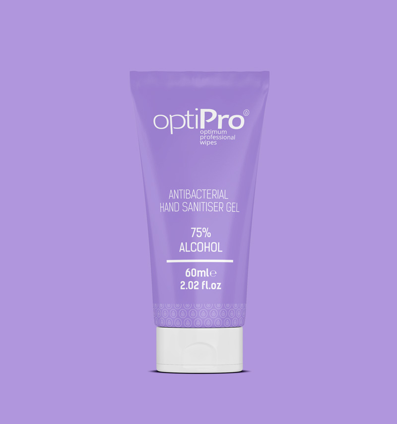 Optipro tube packaging design purple